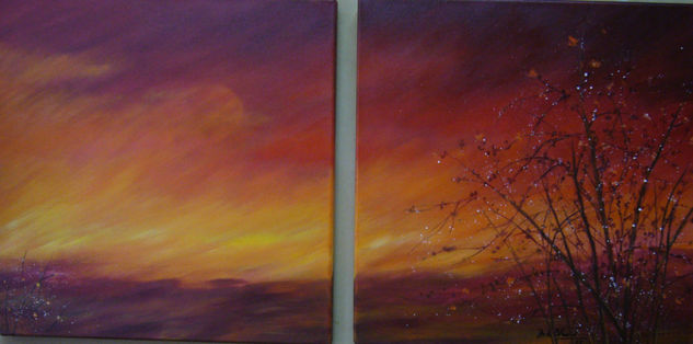 Paisaje de las sierras cordobesas Acrylic Canvas Landscaping
