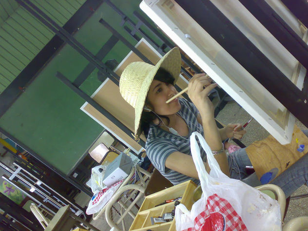 pintando