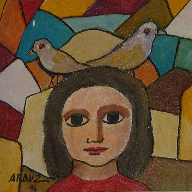 CARITA CON PALOMAS