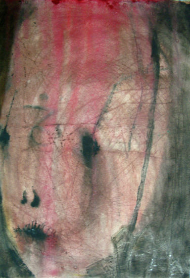 "Rostro" Acuarela Papel Retrato