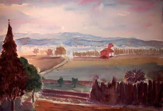 DESDE MI VENTANA Watercolour Paper Landscaping