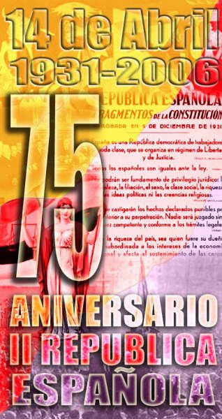 75 Aniversario II República Española