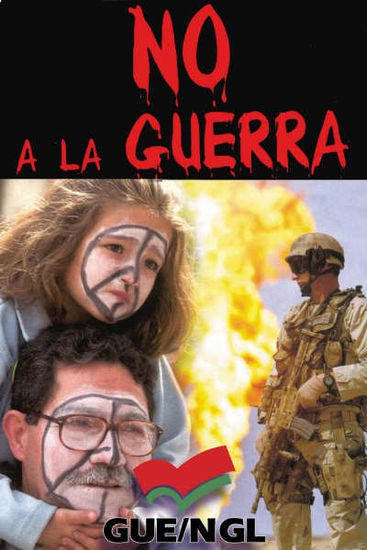 Cartel "No a la Guerra" 