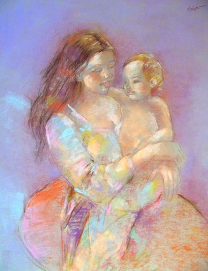 MATERNIDAD Pastel Cartulina Figura