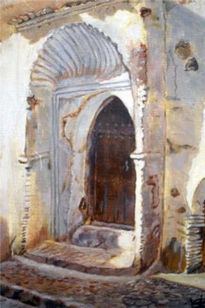 Puerta arabe