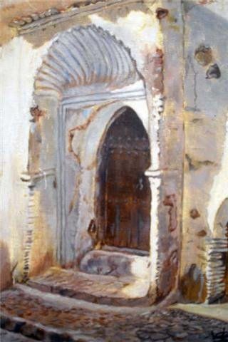 puerta arabe