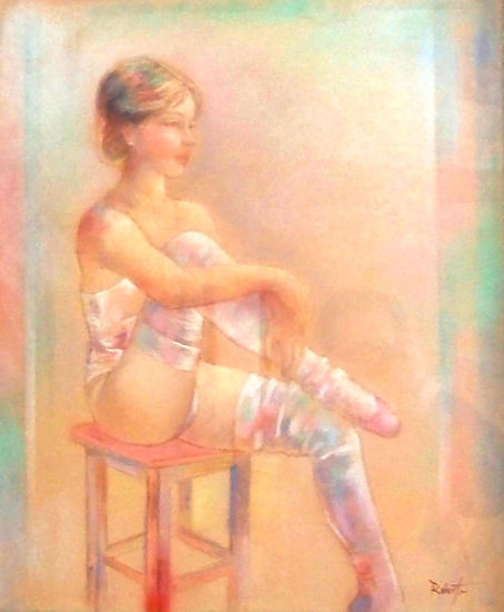 EL DESCANSO Pastel Cartulina Figura