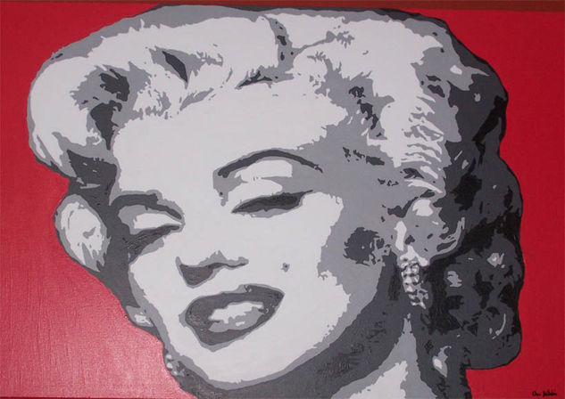 Marilyn Acrylic Canvas