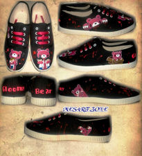 Gloomy bear shoes