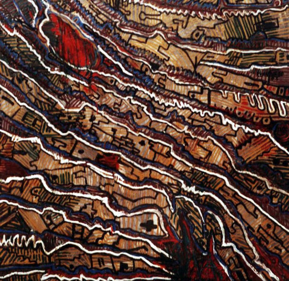 Corteza de Jorori Nº4 Oil Canvas