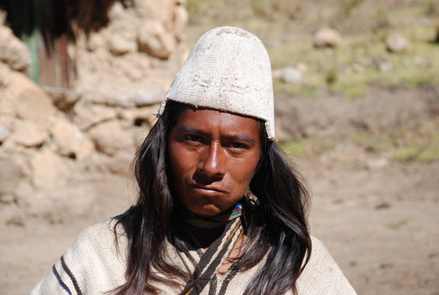 Arhuaco en la Sierra Nevada de Santa Marta 