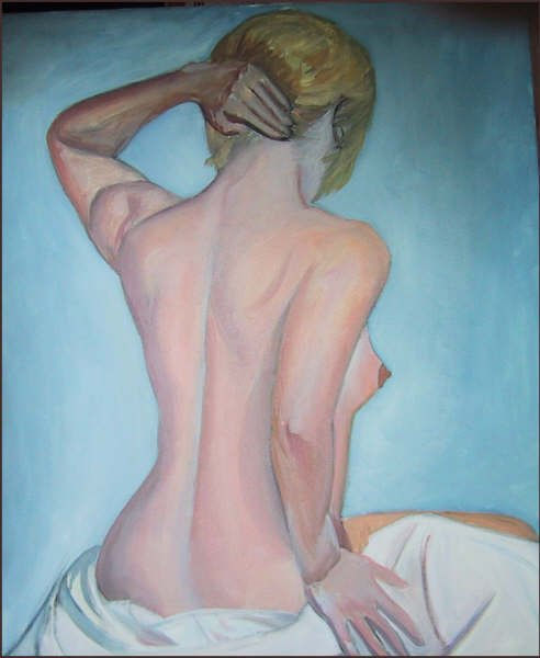 Desnudo, Noval- Rosa Mª Noval. Santander