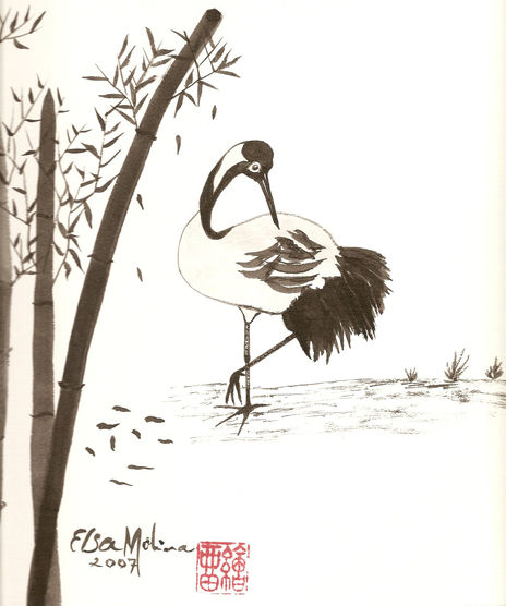 La Grulla y el Otoño