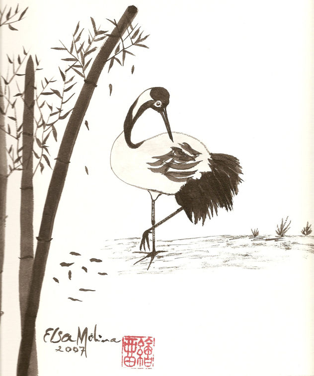 La Grulla y el Otoño