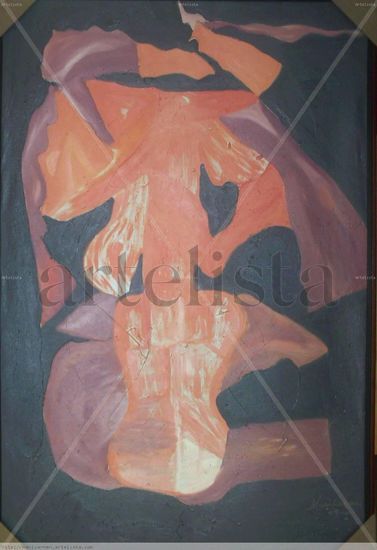 Retazos Oil Canvas Figure Painting