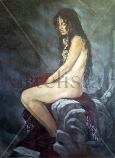 Romantic Oil Canvas Nude Paintings