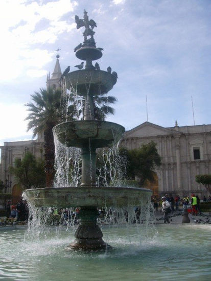 plaza de armas arequipa - peru 