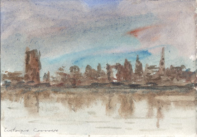 Lago y la ciudad de Tumk