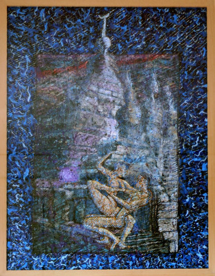 Vislumbrando las puertas del paraiso Oil Canvas Nude Paintings