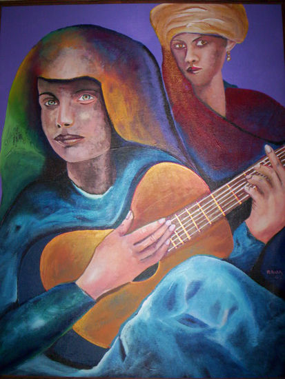 recurdo gitano Acrylic Canvas