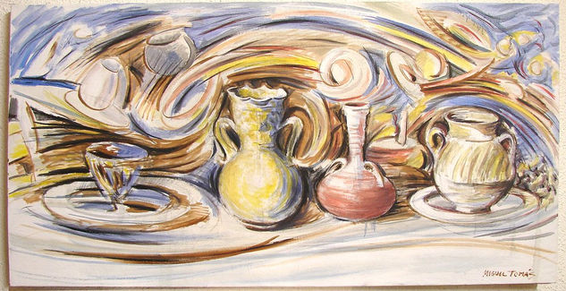 Zurbarán en mi mente (3ª sesión) Oil Canvas Still Life Paintings