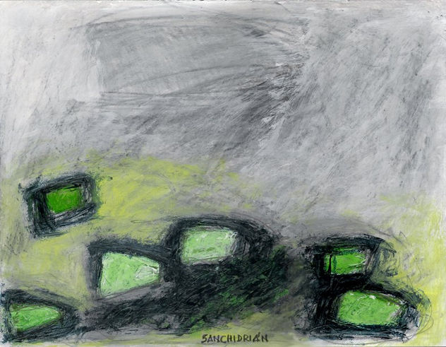 VERDES-GRISES