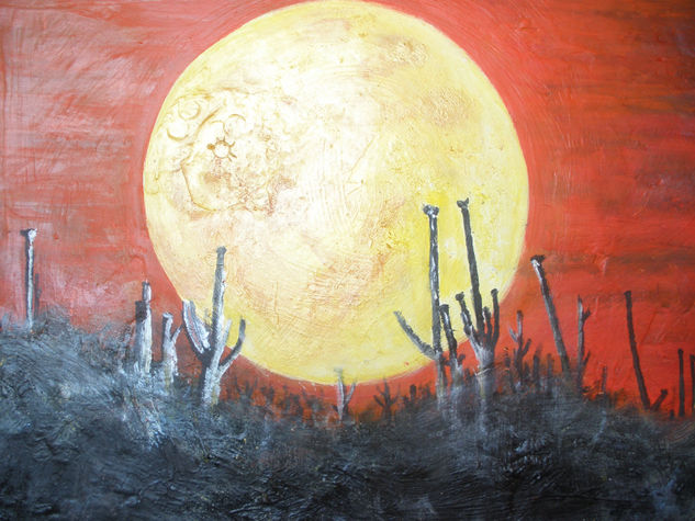 luna Oil Canvas Landscaping