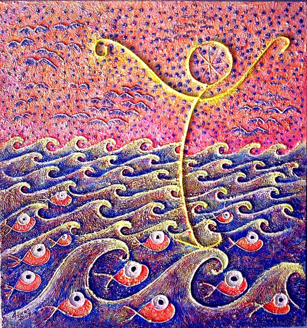 JESÚS HANDA SOBRE EL MAR
