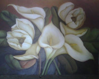 Lirios y magnolias