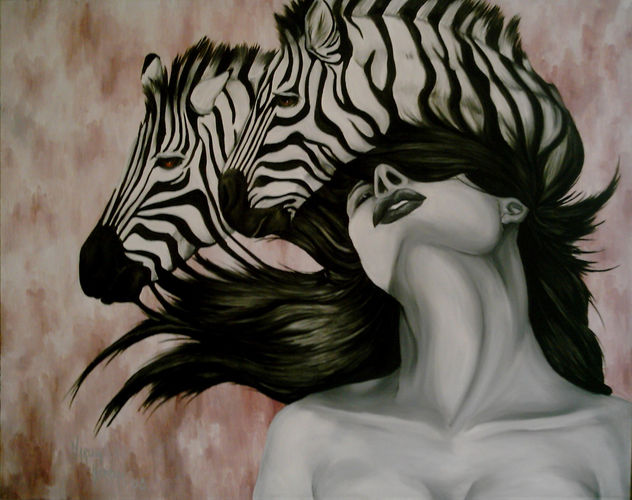 cabello a rayas