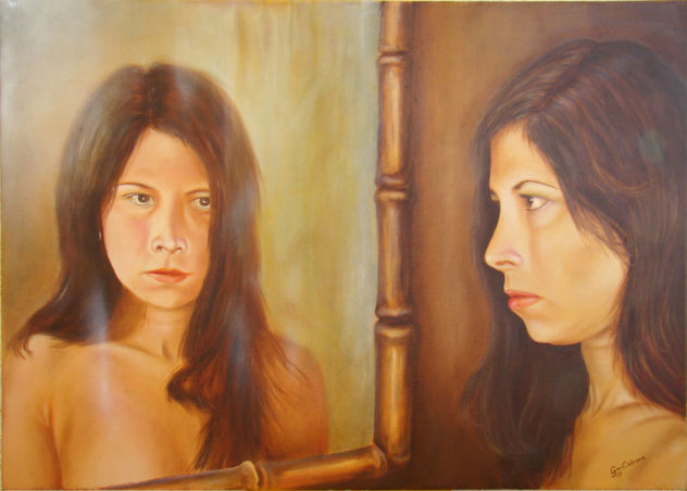 Chica mirando su futuro