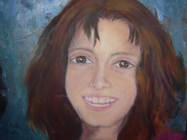 RETRATO Oil Canvas Portrait