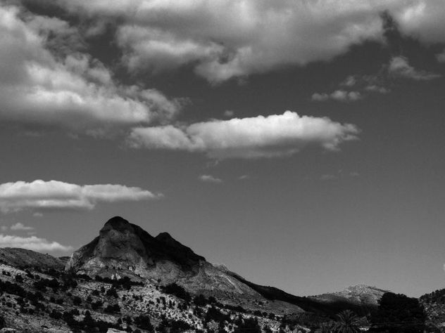 paisaje negro