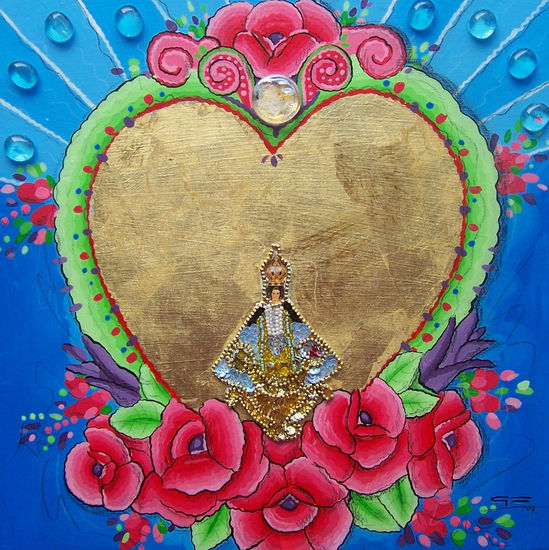 Corazón Texmex 4 Oil Canvas Landscaping