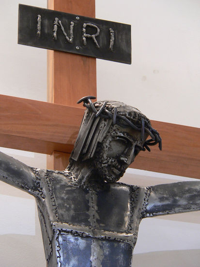 CRISTO Metal Figurativa