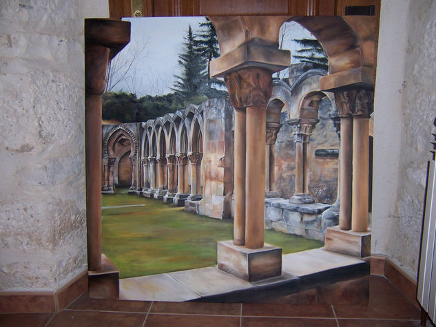 San Juan de Duero Oil Canvas Landscaping