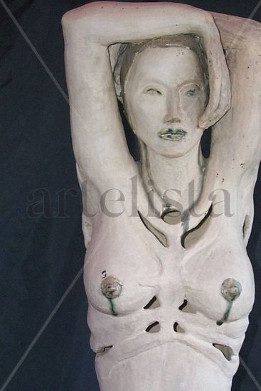 manos arriba Pottery Figurative