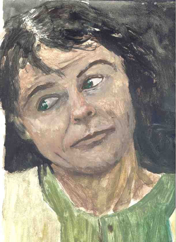 Retrato de mujer morena