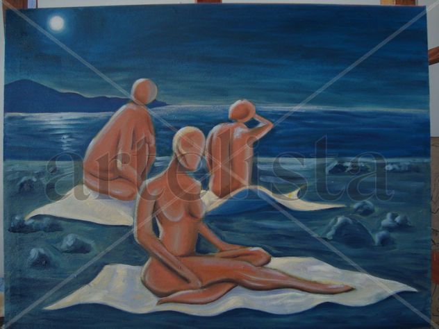 las bañistas nocturnas