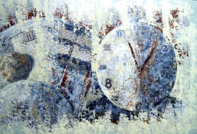 Serie La sombra del tiempo Acrílico Lienzo Otros