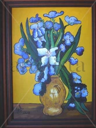 Los lirios - Vicen Van Gogh
