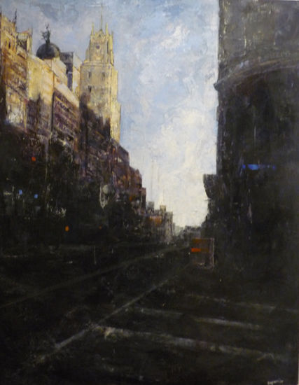 Luces y sombras en la Gran Vía Oil Panel Landscaping