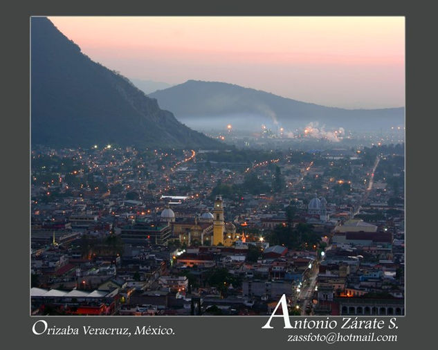 Postal de Orizaba Naturaleza Color (Digital)