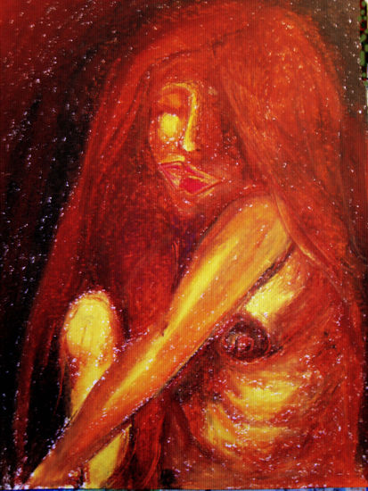 COLORINA Pastel Card Nude Paintings