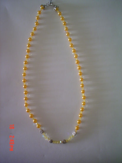 COLLAR AMARILLO Bisutería Joyería y Bisutería