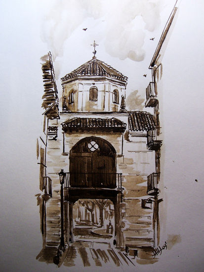 Puerta de Granada (Santafe) Ink