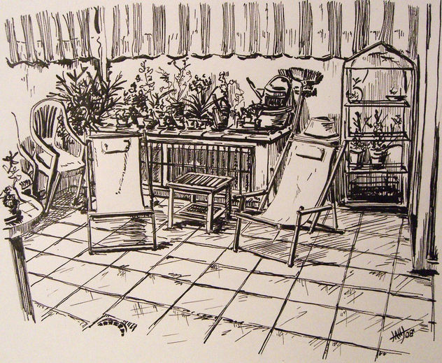 El patio