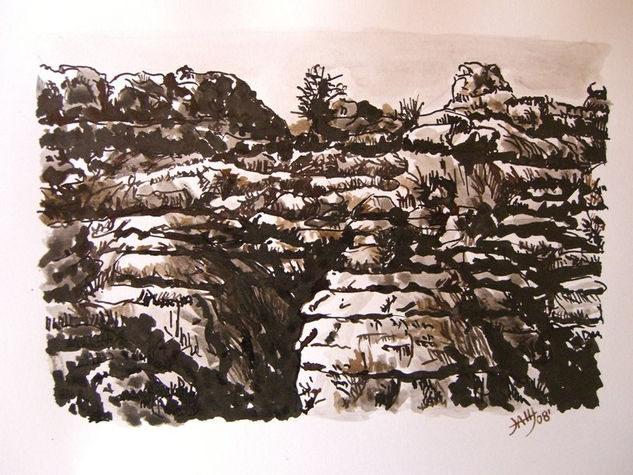 El Torcal (Antequera) Ink