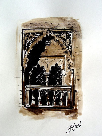 Ventana (Giralda de Sevilla) Ink