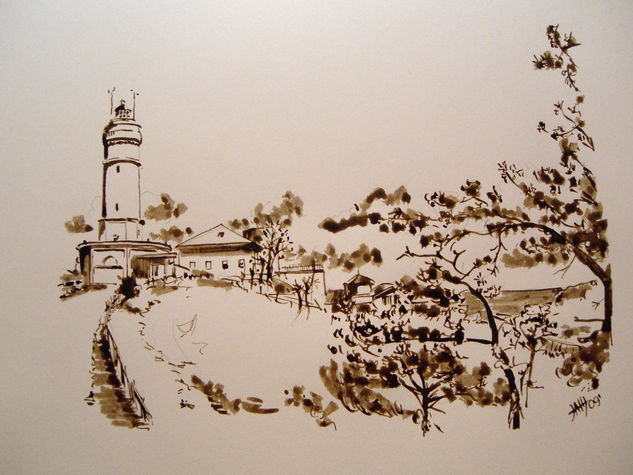 Faro de Santander Ink